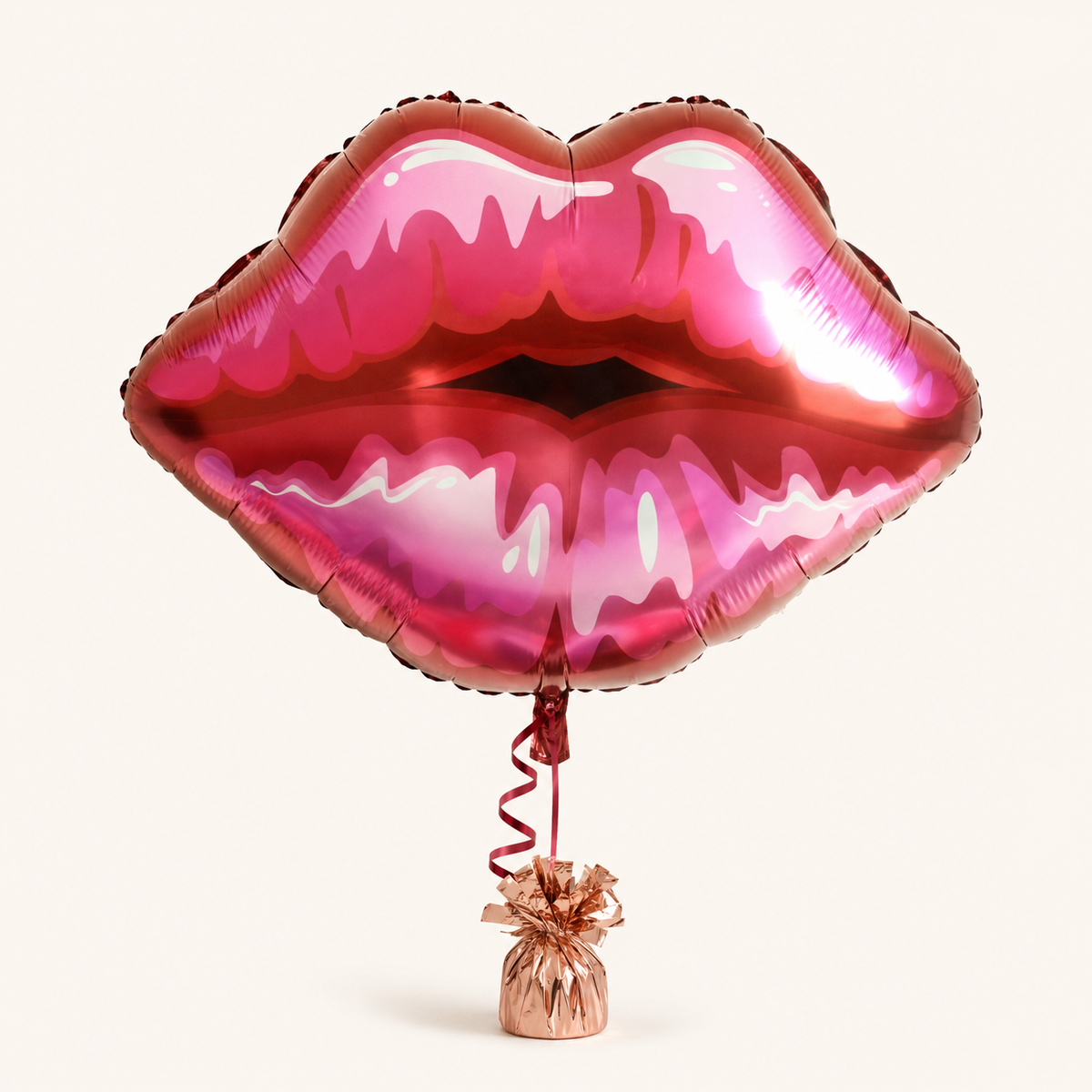 Kiss Me Pink Lips Romantic Balloon Bouquet