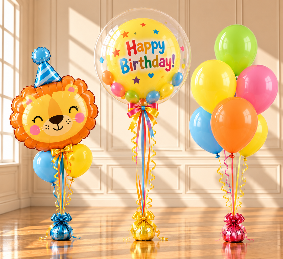 Birthday Animal Friends Balloon Bouquet
