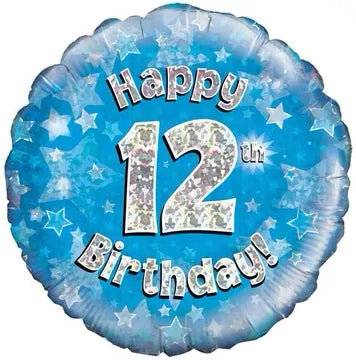 Classic Blue 16th Birthday Balloon Bouquet