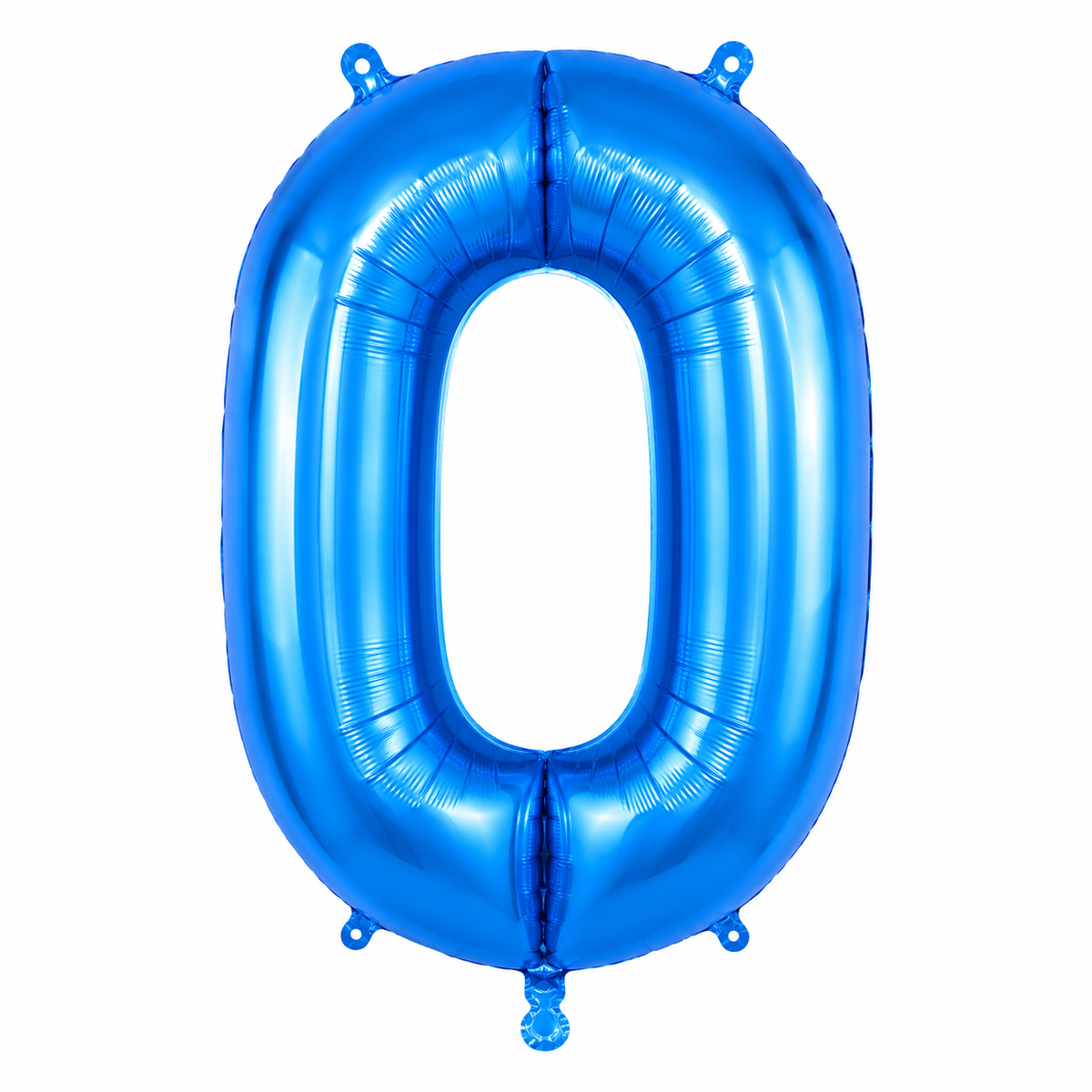 Brilliant Blue Birthday Number Balloon Bouquet – Choose Your Age