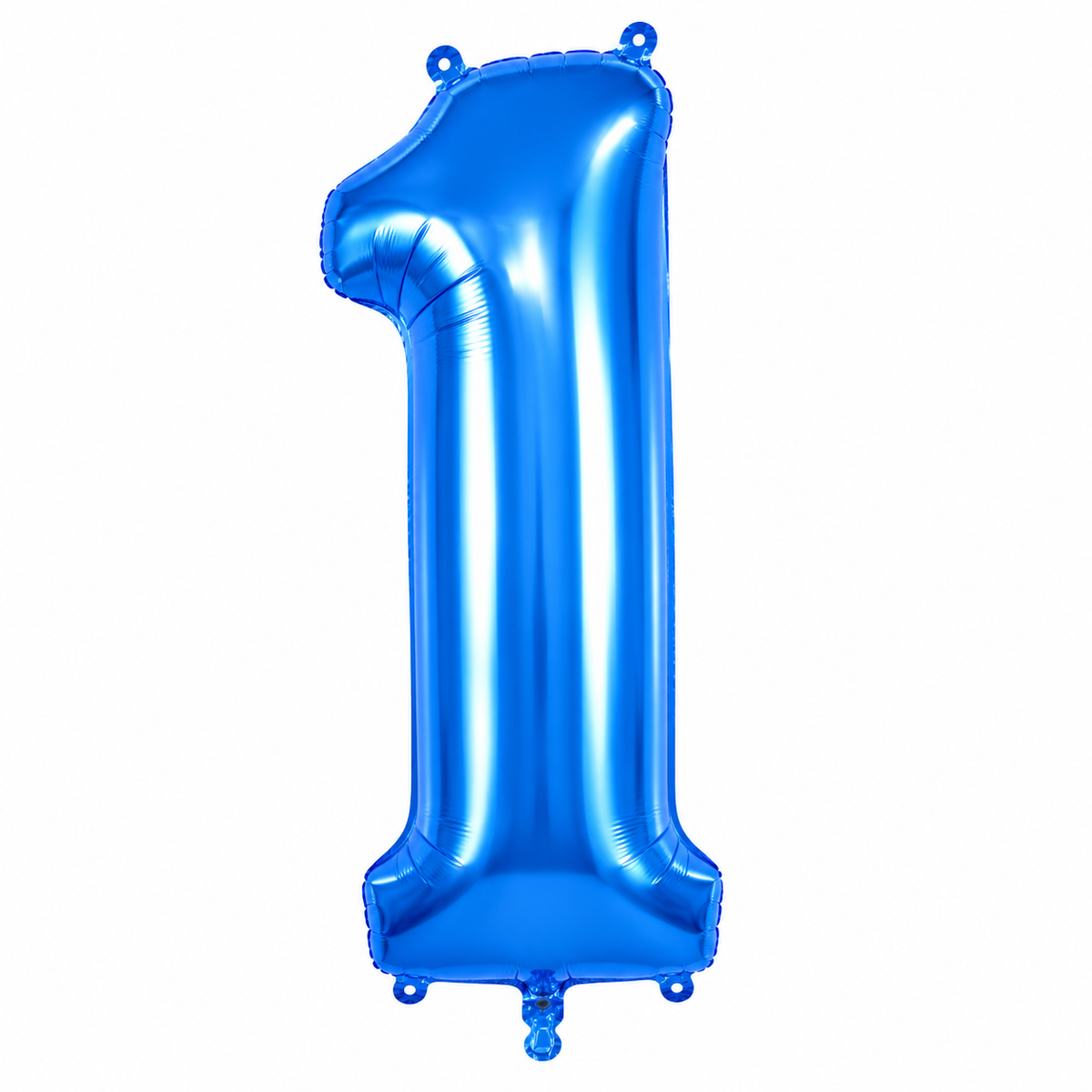 Brilliant Blue Birthday Number Balloon Bouquet – Choose Your Age