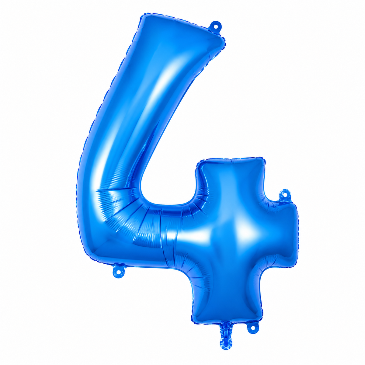 Brilliant Blue Birthday Number Balloon Bouquet – Choose Your Age