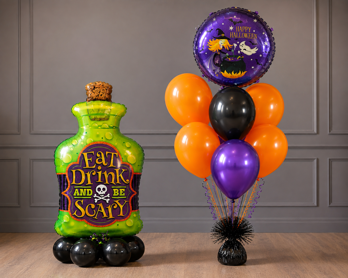 Witch’s Potion Premium Halloween Balloon Set